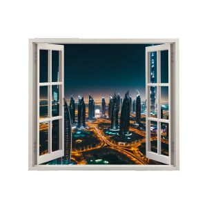 Цветно печатно фолио за декорация на стена в дома, размер 125 x 110 см, модел: VIEW TO HAVEN 05 141192358 - Falpanel & Falmatrica