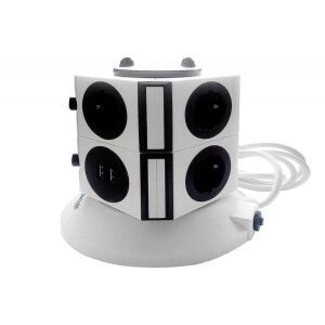 ORION BM-SOT6P4U beltéri elosztó USB-vel