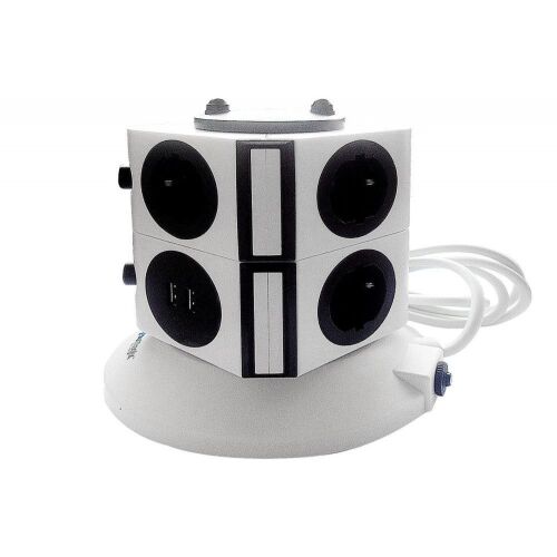 ORION BM-SOT6P4U beltéri elosztó USB-vel