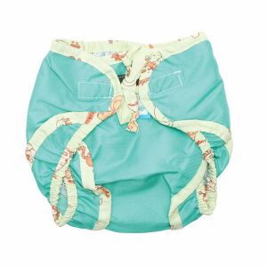 NANDU Monapel Aqua úszópelenka Zöld / M (6-11 kg) 141198202 - Úszópelenka