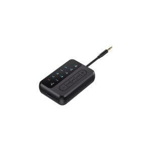 B65 Bluetooth 5.4 audió adó/vevő adapter, aptX, AAC, SBC, HD, LL, alacsony késleltetés, 3,5 mm-es AUX, vezeték nélküli audió adapter autóhoz, TV-hez, PC-hez 141201484 - Bluetooth adapter