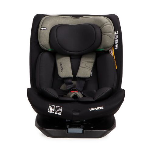 VAMOS autósülés 40-150cm 360 forgatható ZÖLD 141202119