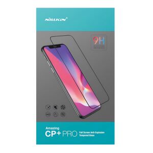 iPhone 17 NILLKIN CP+ PRO képernyővédő üveg 2.5D, 9H + segédkeret, FEKETE 141205734 - Nillkin