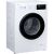 Samsung WW80FG3M05AWLF fehér elöltöltős mosógép, ferde nézet