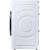 Oldalnézet a Samsung WW80FG3M05AWLF elöltöltős mosógépről