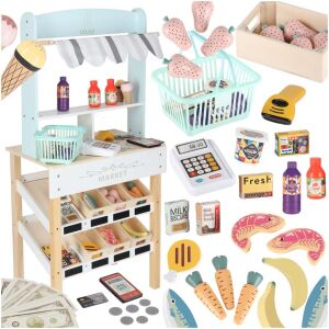 Lulilo Melo fa piaci stand pénztárgéppel