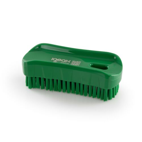 Igeax higiénikus zöld körömkefe, 0.5mm sörtékkel