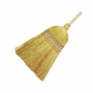 Cirokseprű 5 varrásos, 750g, padlók és kültéri területek sepréséhez - Kültéri seprű