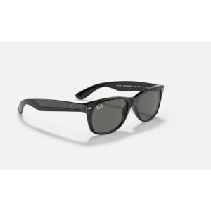 Ray-Ban New Wayfarer RB2132 901 Czarne okulary przeciwsłoneczne Widok pod kątem - Ray-Ban