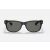 Ochelari de soare polarizați Ray-Ban Wayfarer RB2132 622/58, ramă neagră mată, lentile verzi