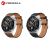 Samsung Galaxy Watch Forcell F-Design FS21 okosórához való szíj, lyukas, eko bőr, 20 mm, fekete 141211330