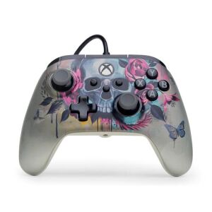 Controller cu fir PowerA Advantage+ pentru Xbox Series X|S, Xbox One și PC - ediția Bloom & Gloom - PowerA Controlere