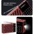 JOC-6138REC-S Многофункционално преносимо радио със слънчево зареждане, Bluetooth, USB, TF карта, цифров дисплей и стерео звук в червен цвят 141211476