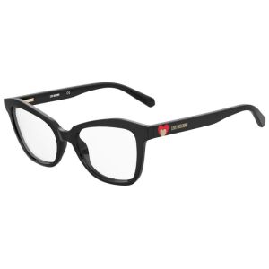 Rame ochelari de vedere Femei Love Moschino MOL604 807, Plastic, Negru, 52 mm 141211912 - Accesorii pentru îmbrăcăminte