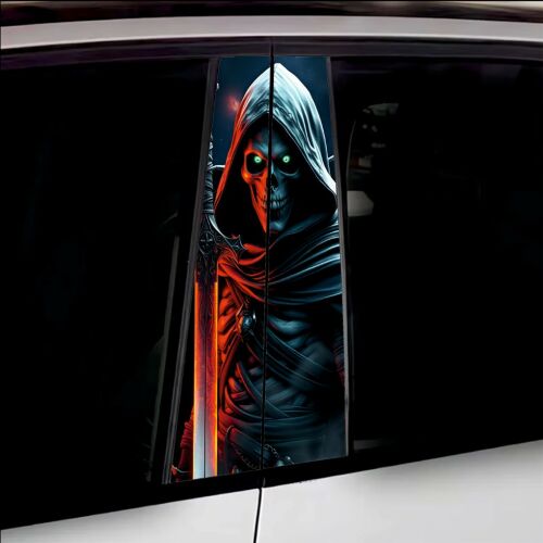 Set mit 2 dekorativen Aufklebern für Türsäulen, hochauflösender selbstklebender Druck, Maße 2 Stück x 50 x 22 cm, Code: AVX-SSU-25 141211990