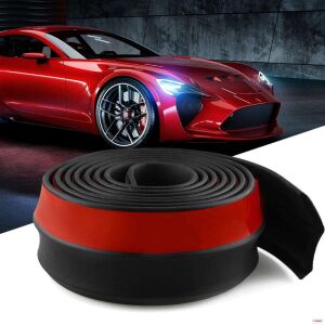 Spoilerschutz, Gummi-Stoßfängerverlängerung vorne/hinten, Farbe SCHWARZ 141212179 - Stoßstangen