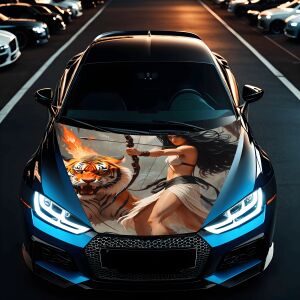 "Hood Art" Motorhaubenfolie, outdoorbeständig, Größe M (165 x 120cm) - Code: AVX-CAPOTA-010M 141212306 - Autoaufkleber