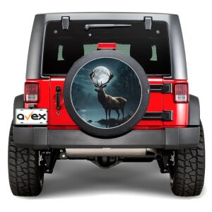 Sticker Auto "Roata de Rezerva" rezistenta la intemperii si raze UV, diametru 55 cm, Cod: AVX-RR09 141212402 - Abțibilduri auto.