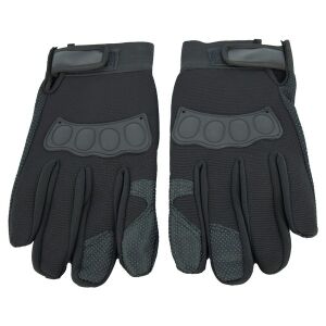 Handschuhe mit Schutzelementen, bestimmt für Moto, ATV, SSV, QUAD, Farbe Schwarz 141212424 - Schutzausrüstung für Motorräder