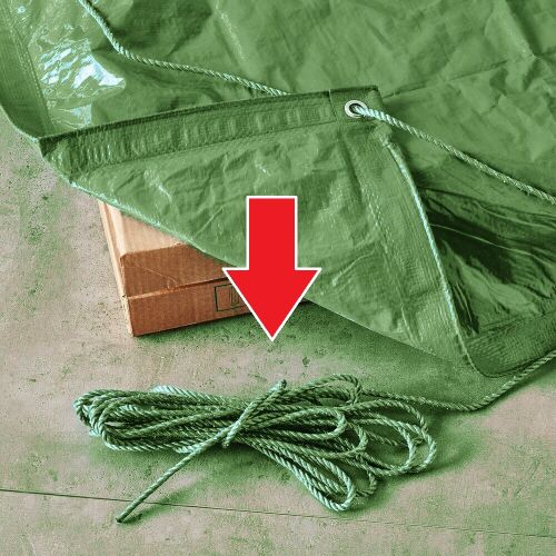 Gedrehter Bindfaden zur Planenbefestigung, 6mm x 25m 141212447