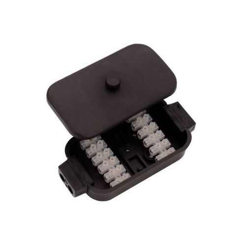 Cutie electrica, ermetica cu 12 conectori pentru remorci sau alte aplicatii 141212449