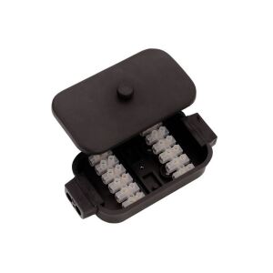 Skrzynka elektryczna hermetyczna z 12 złączami do przyczep lub innych zastosowań 141212449 - Pudełko do montażu i oprawy