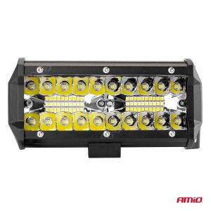 LED projektor pre Off-Road, ATV, SSV, s dvoma svetelnými prúdmi, farba 6500K, 120W, napätie 9 - 36V, rozmery 170 x 74 x 63 mm 141212624 - Pracovné svetlá