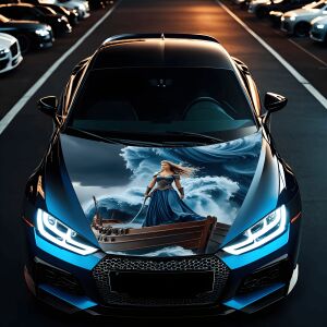 "Hood Art" Motorhaubenfolie, outdoorbeständig, Größe M (165 x 120cm) - Code: AVX-CAPOTA-013M 141212630 - Autoaufkleber