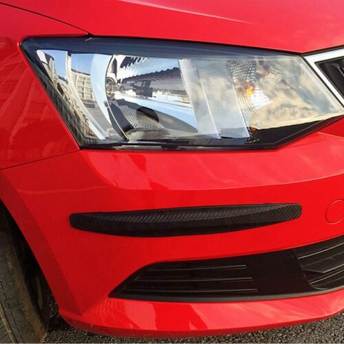 Sada 2 ochranných líšt nárazníka, čierna farba, karbónová úprava 141212622