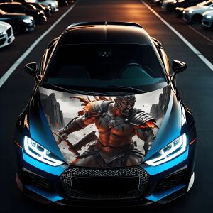 Folie Capota Auto "Hood Art" rezistenta la exterior, marime L (180 x 130cm) - Cod: AVX-CAPOTA-008L 141212778 - Abțibilduri auto.