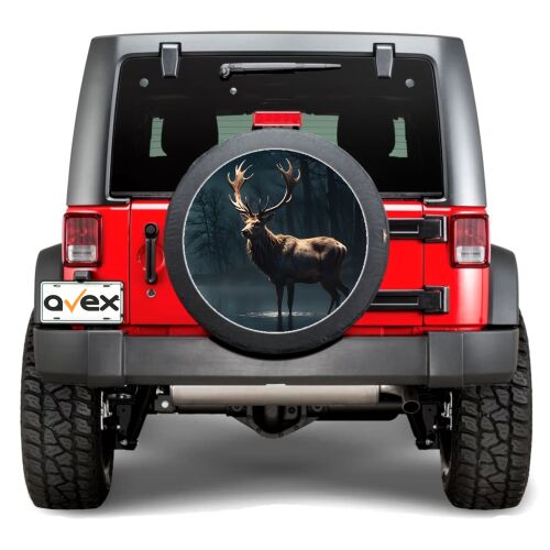 Samolepka na auto „Rezervné koleso“ odolná voči poveternostným vplyvom a UV žiareniu, priemer 55 cm, kód: AVX-RR08 141212926