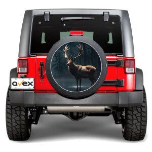 Sticker Auto "Roata de Rezerva" rezistenta la intemperii si raze UV, diametru 55 cm, Cod: AVX-RR08 141212926 - Abțibilduri auto.