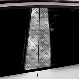 Set mit 2 dekorativen Aufklebern für Türsäulen, hochauflösender selbstklebender Druck, Maße 2 Stück x 50 x 22 cm, Code: AVX-SSU-18 141212990 - Auto-Zierstreifen