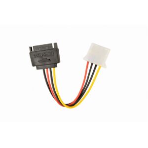 Gembird SATA apa - MOLEX anya kábel 0,15 m 141263121 - Adatkábel