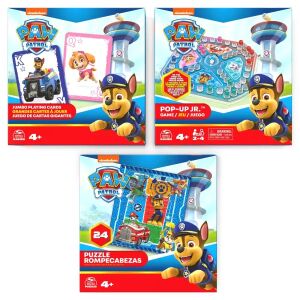 Paw Patrol: 3 v 1 stolová hra s pravidlami v maďarskom jazyku 141272870 - Dominá, šachy