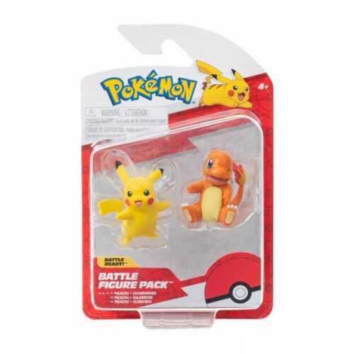 Pokémon: 2 db-os figura csomag - Charmander, Pikachu 141273617