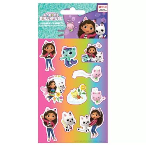 Gabby's Dollhouse matricaív Gabby és macska karakterekkel