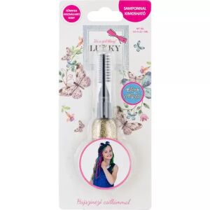 Lukky: Lesk na vlasy - zlatý 141277138 - Kozmetické stolíky, make up sety, vône