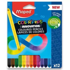 Maped: Color Peps Infinity sada trojuholníkových farebných ceruziek - 12 ks 141278511 - Maped