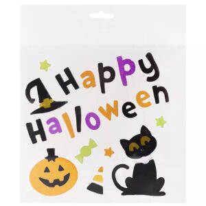 Szczęśliwego Halloween dekoracja okienna 141278667 - Dekoracja