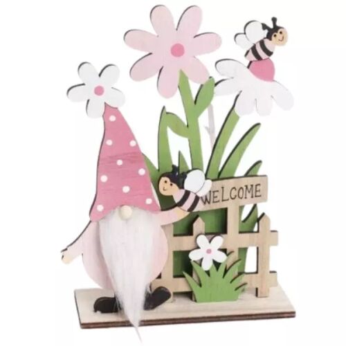 Škriatok s kvetmi, dekor - 19 x 13 cm 141279268