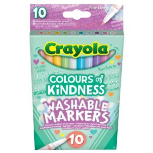 Crayola: Kedves szavak vékonyhegyű filctoll készlet - 10 db-os 141279308 - Filctoll