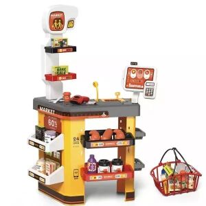 Set supermarketa s košarom - 52 dijela 141282058 - Manyuk Toys