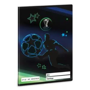 Ars Una Champs A5 Notizbuch kariert - Fußball Design - Ars Una