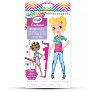 Crayola Creations: Kleines Malset Modedesigner 141283721 - Kinderheft Ausmalen