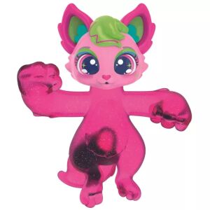 Figurina vulpe roz cu sclipici Stretchy Superstars de la Funkxy - Craze