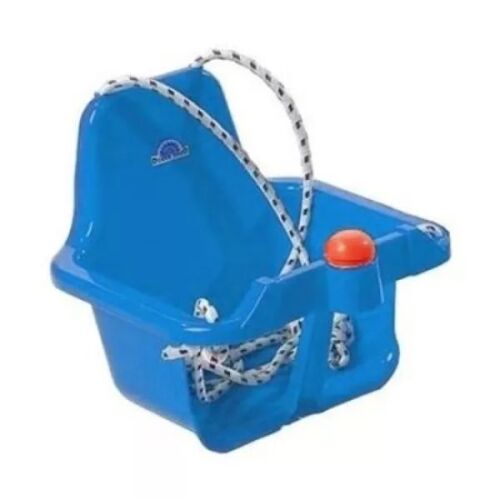 Niebieska Támlás hinta dudával - többféle: Siedzisko huśtawki dla dzieci z oparciem i klaksonem