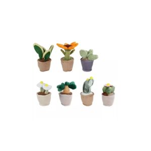 Cserepes virág plüssfigura - 12-17 cm, többféle