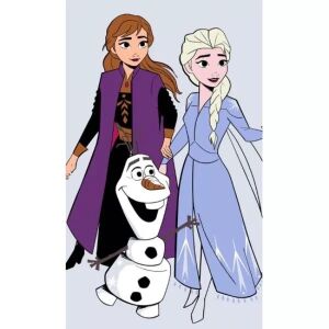 Prosop de mâini Frozen cu Elsa, Anna și Olaf - Prosoape de baie, prosoape și prosop de uscare