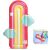 Intex Regenbogen Wolken Matratze mit Verpackung - Aufblasbare Poolliege